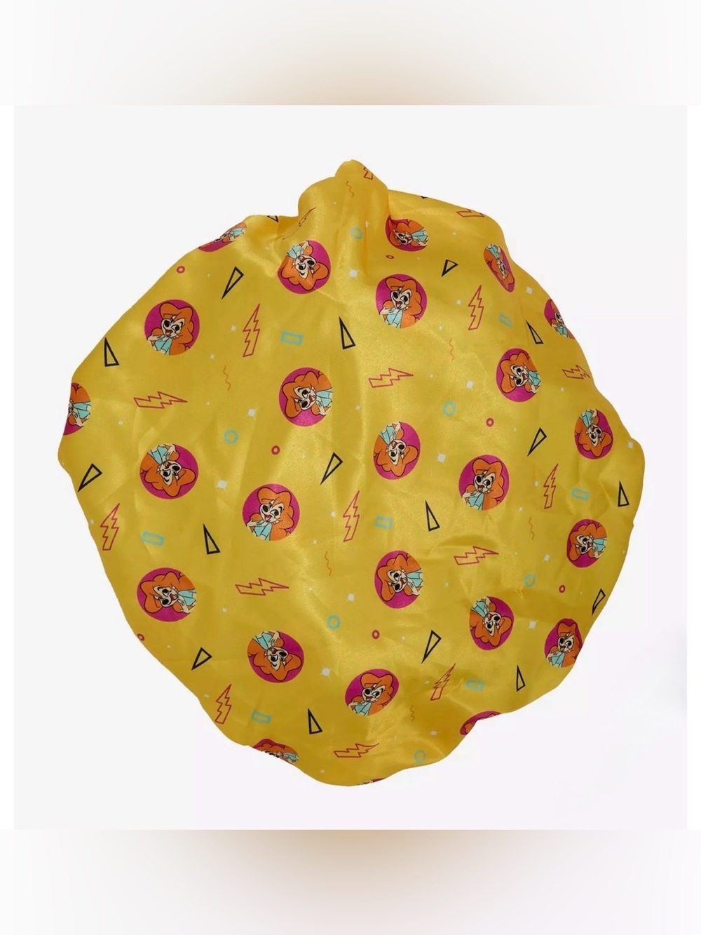 Disney Goofy Movie Max & Roxanne Reversible Satin Hair Bonnet- New